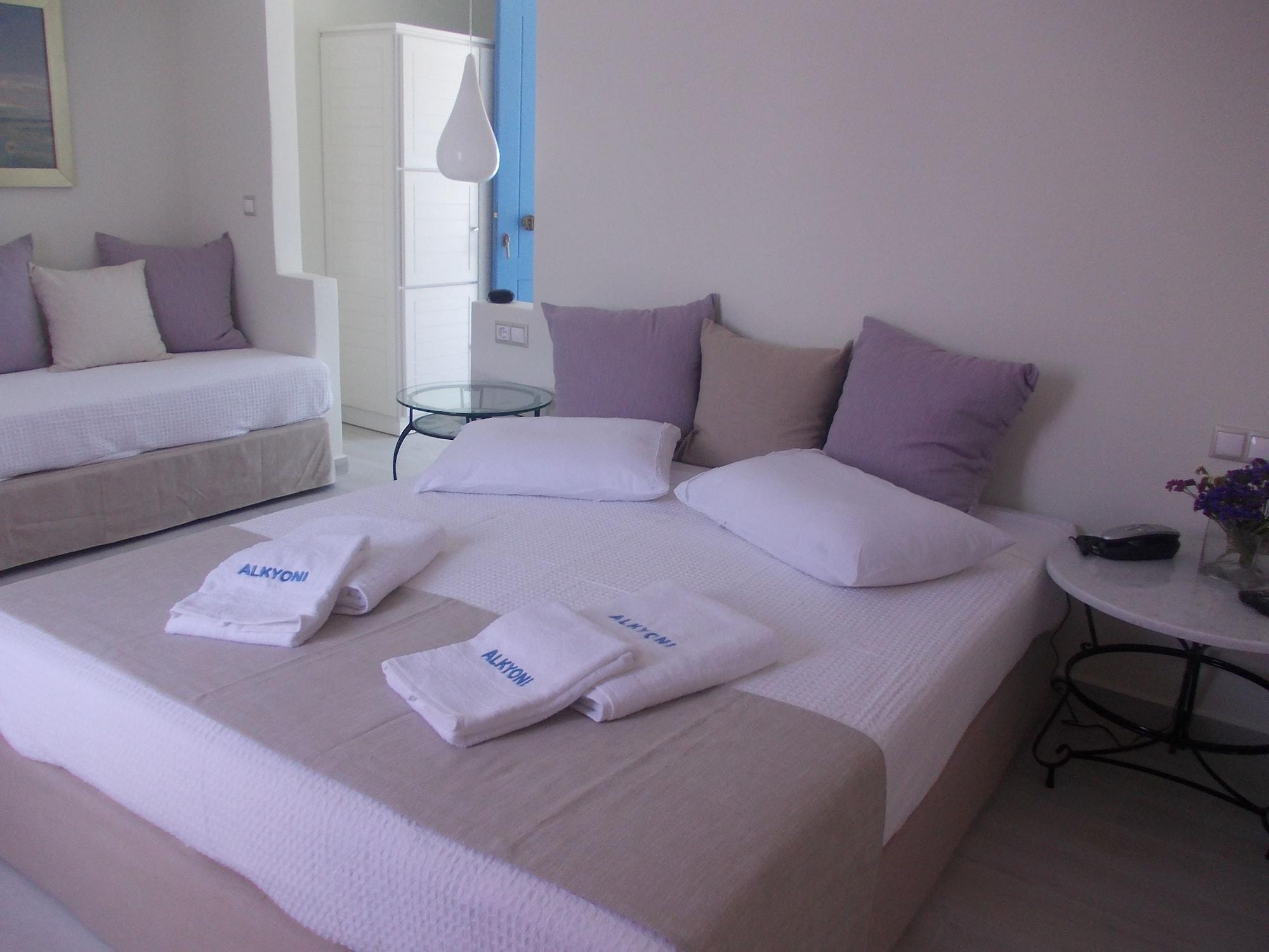 Alkyoni Beach Hotel Naxos City Bagian luar foto