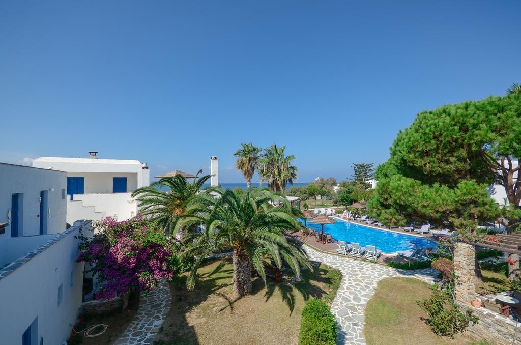 Alkyoni Beach Hotel Naxos City Bagian luar foto
