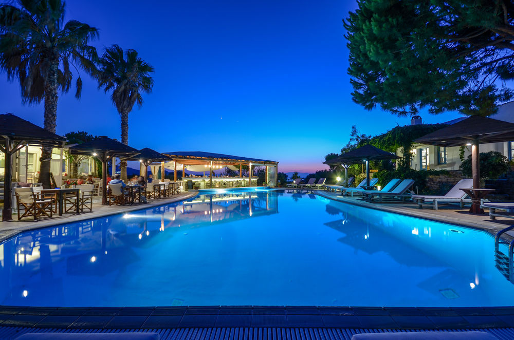 Alkyoni Beach Hotel Naxos City Bagian luar foto